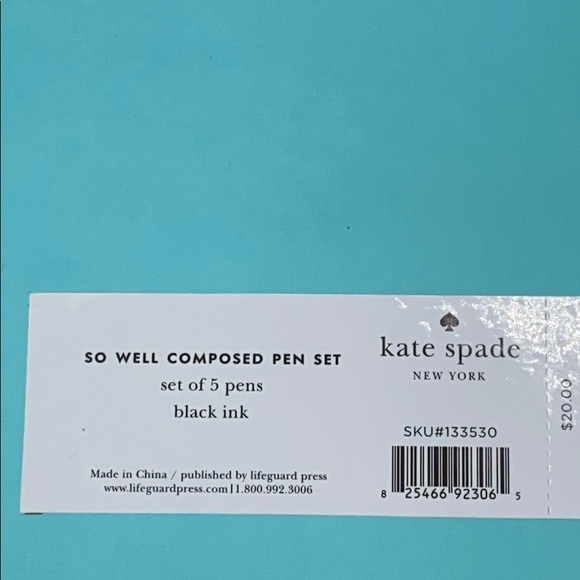 Kate Spade So Well Composed Ink Pen Set - Picture 5 of 5